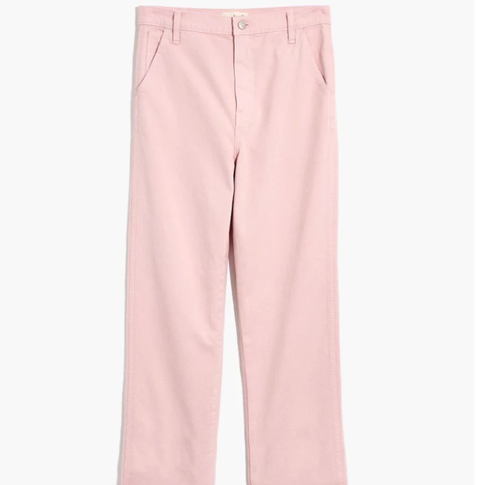 Madewell Classic Straight Pants in Wisteria Dove